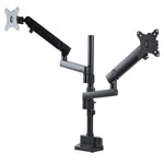 Soporte mesa startech vesa hasta 32 pulgadas 100x100 brazo doble max 8kg - brazo
