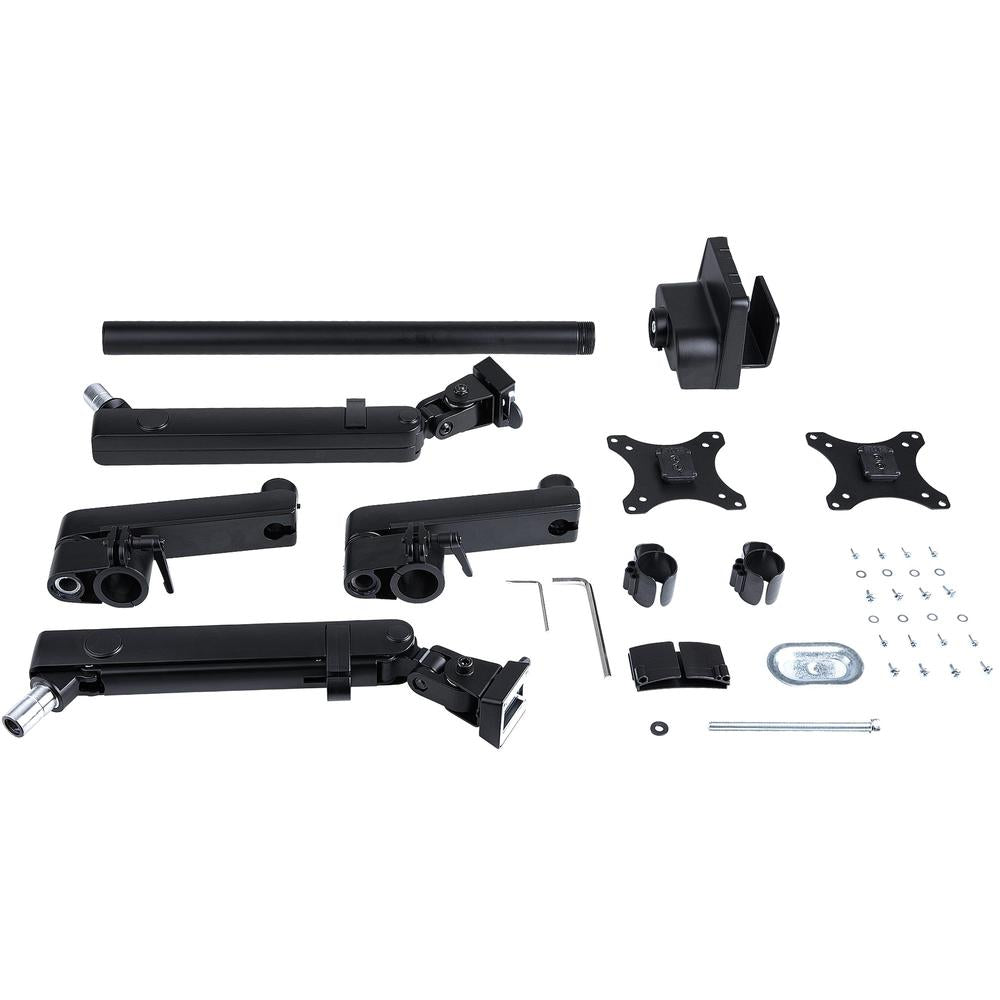 Soporte mesa startech vesa hasta 32 pulgadas 100x100 brazo doble max 8kg - brazo