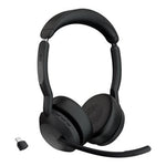 Auriculares Jabra evolve2 55 ms stereo inalambrico negro