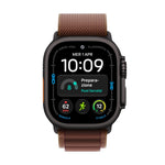 Smartwatch Apple watch u4 gps+cell 49mm black titanium case with burgundy alpine loop m