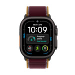 Smartwatch Apple watch u4 gps+cell 49mm black titanium case with burgundy trail loop s - m