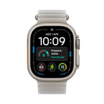 Smartwatch Apple watch u4 gps+cell 49mm natural titanium case with translucent grey ocean band