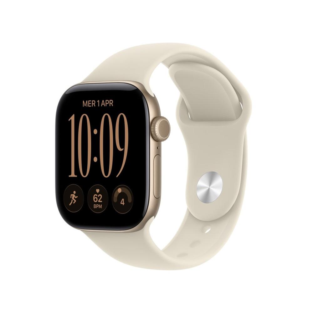 Smartwatch Apple watch s12 GPS 42mm light gold aluminium case with sand sport band s - m