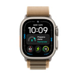 Smartwatch Apple watch u4 gps+cell 49mm natural titanium case with desert alpine loop l