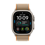 Smartwatch Apple watch u4 gps+cell 49mm natural titanium case with sand trail loop m - l