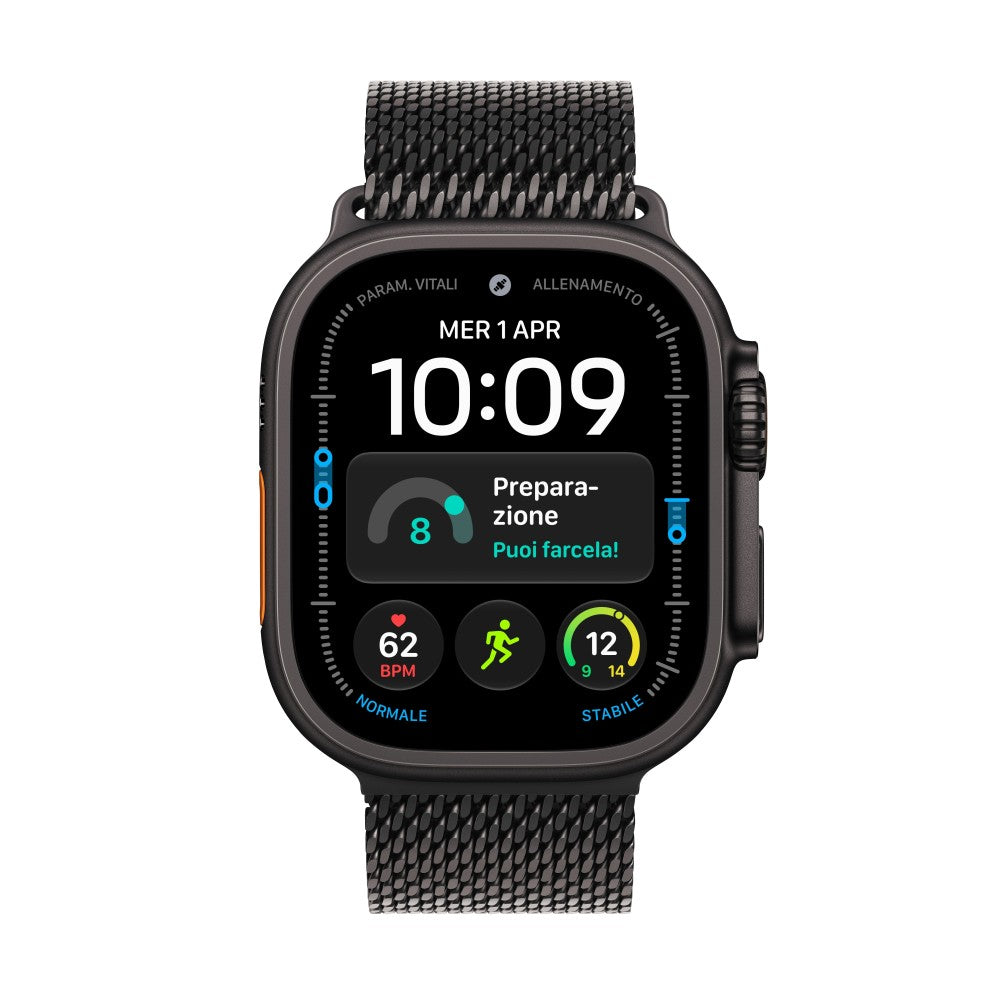 Smartwatch Apple watch u4 gps+cell 49mm black titanium milanese loop l