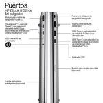 Portatil HP zbook 8 g2i u7 - 356h · 32GB · SSD 1TB · 16 pulgadas · W11P