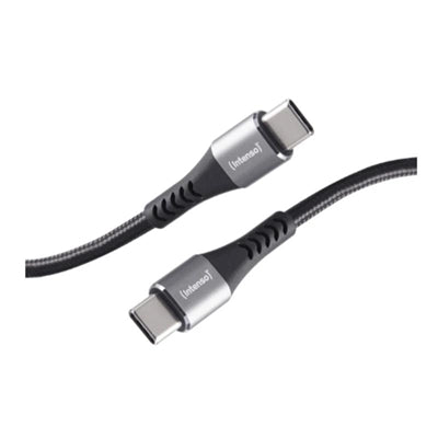 Cable USB tipo c Intenso 2m - macho - macho · negro 100w