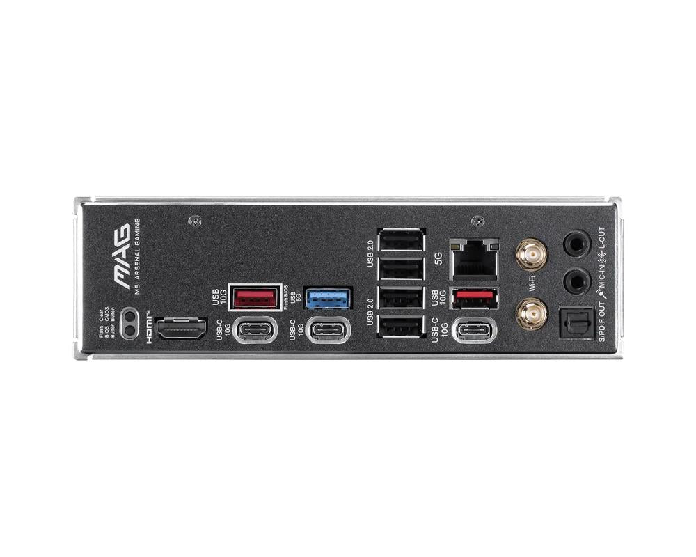 Placa base MSI mag b850 tomahawk max WiFi ii am5 ATX · 4x DDR5