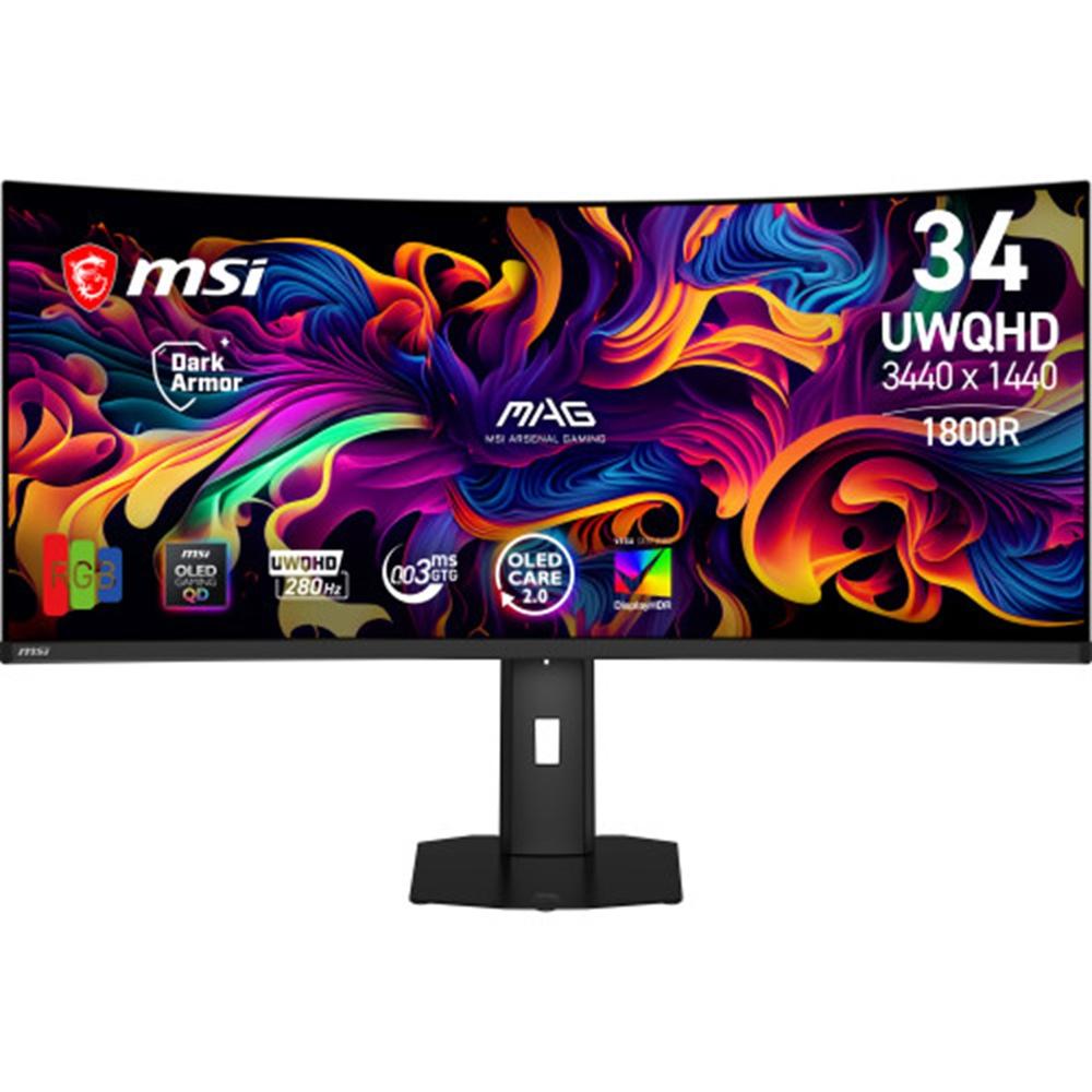 Monitor curvo gaming MSI mag 341cqp 34 pulgadas uwqhd 280hz