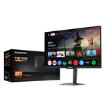 Monitor gaming Gigabyte m27qs 27 pulgadas qhd 180hz google tv