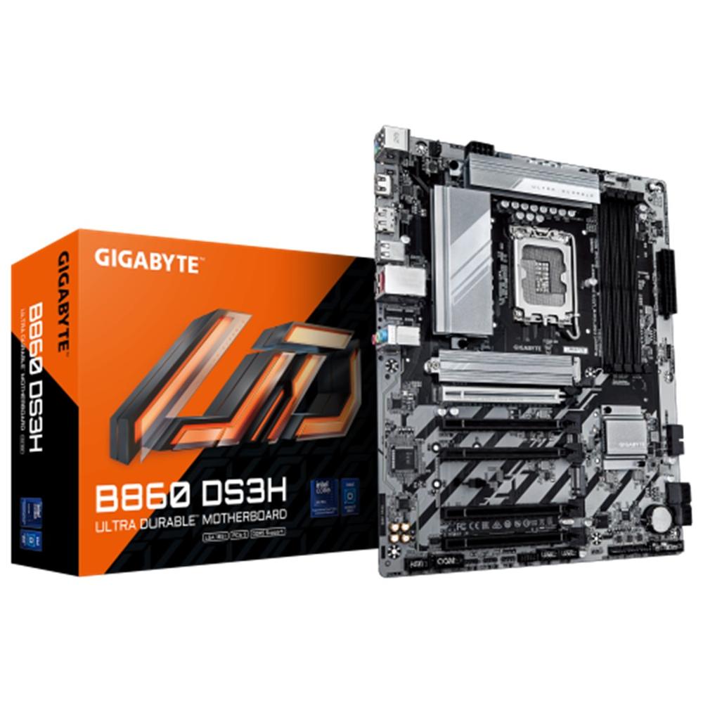 Placa base Gigabyte b860 ds3h lga 1851 ATX · 4x DDR5