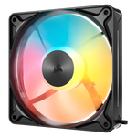 Ventilador caja Corsair rs120 ii argb 120mm negro