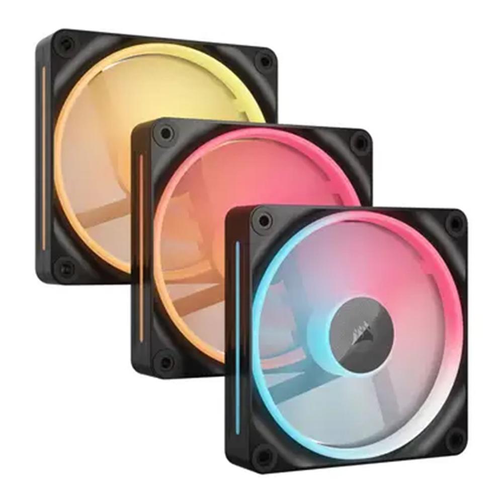 Ventilador caja Corsair lx360 - r icue link RGB 3x 120mm