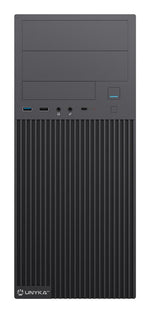 Caja ordenador Unykach aero c360 ATX negra 500w