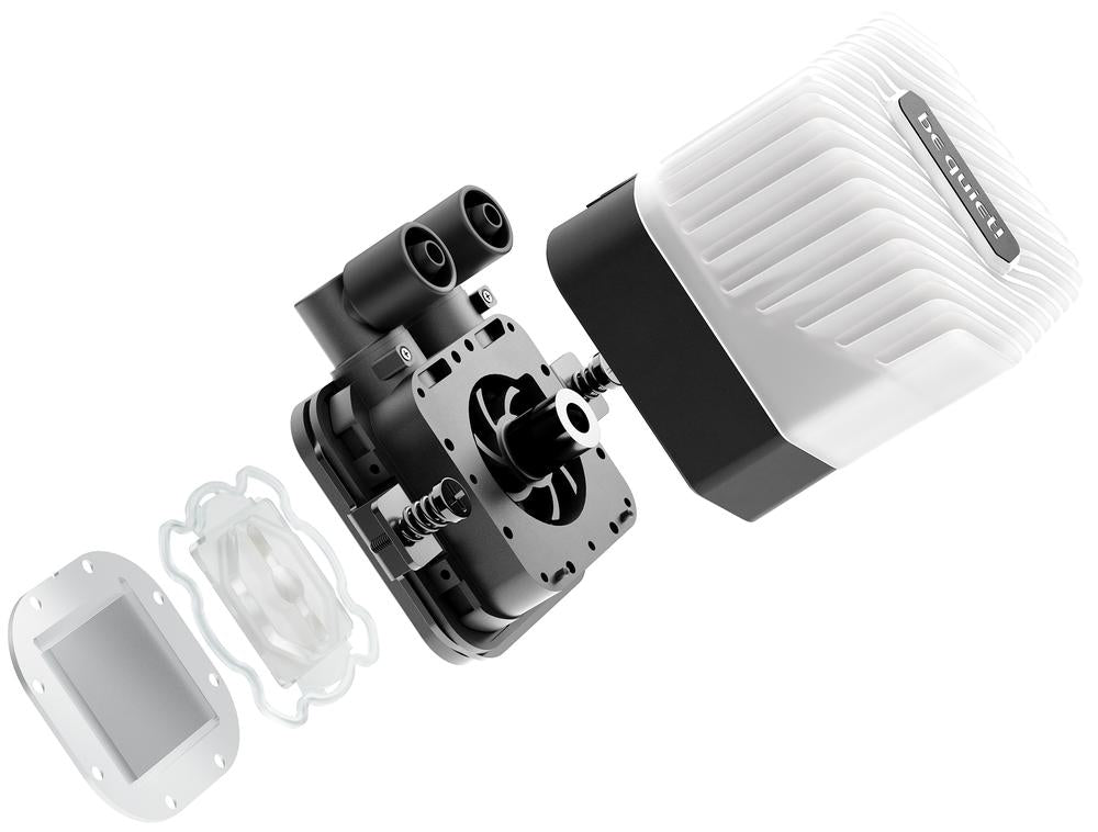 Kit refrigeracion liquida be quiet! light loop argb 2x 120mm negro
