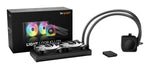 Kit refrigeracion liquida be quiet! light loop io lcd argb 2x 120mm negro