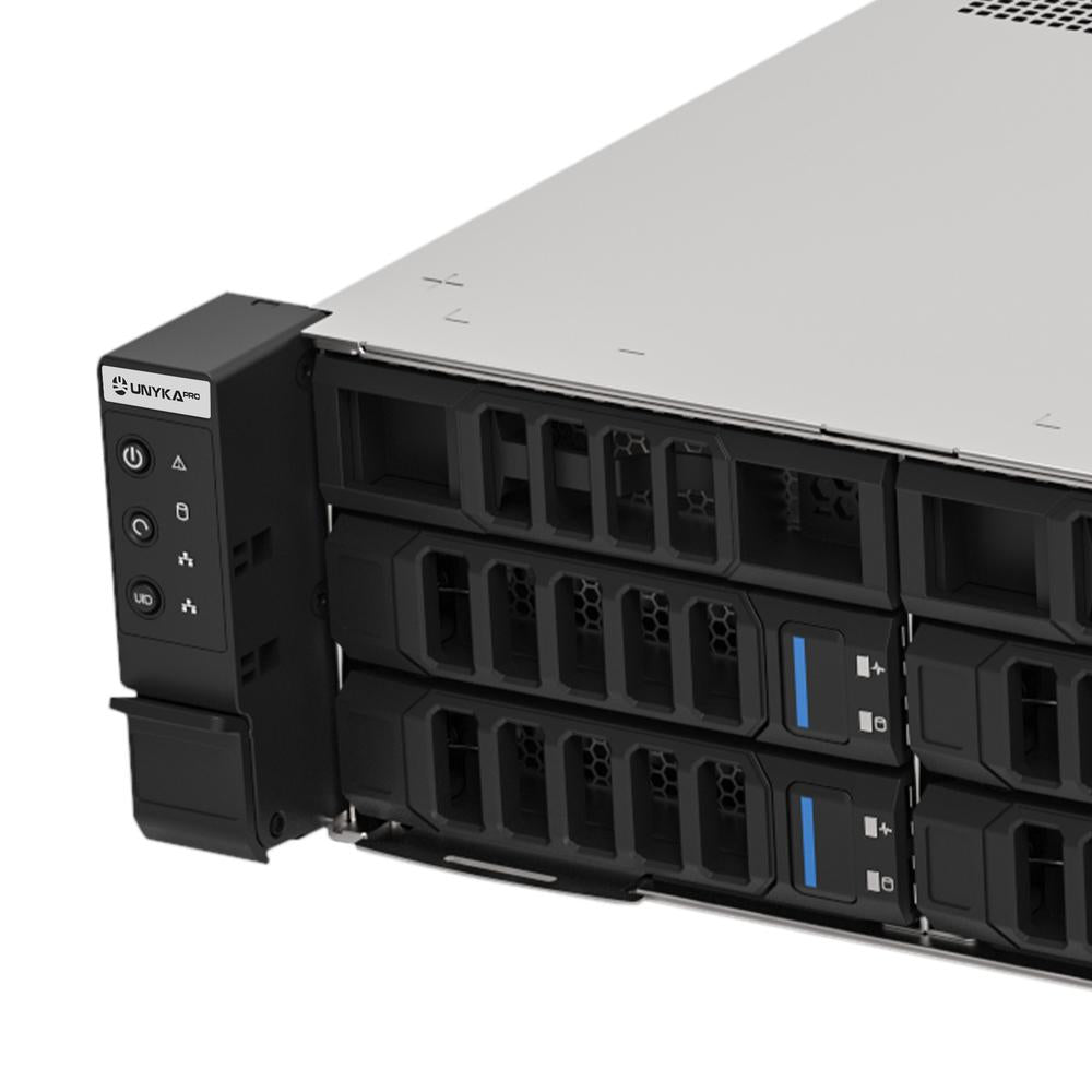 Caja rack Unykach hsw4208 19 pulgadas 2u 8 bahias