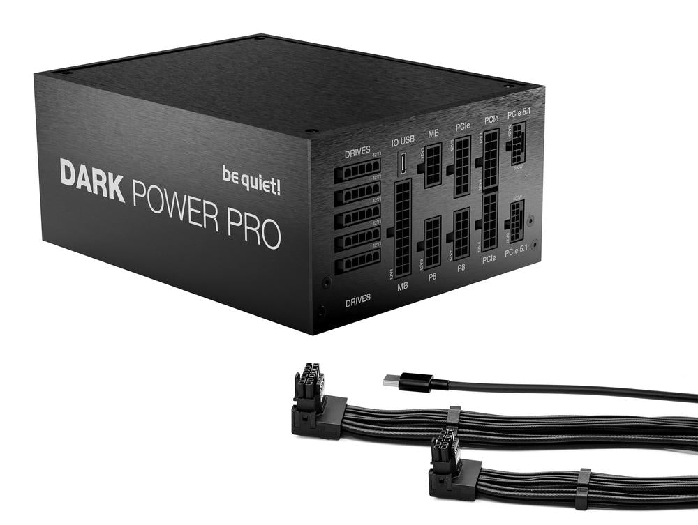 Fuente alimentacion be quiet! dark power pro14 io gaming ATX 1600w