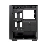 Caja ordenador gaming Einarex p100 core ATX cristal templado negra