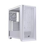 Caja ordenador gaming Einarex p600 core ATX cristal templado blanca