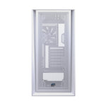 Caja ordenador gaming Einarex p600 core ATX cristal templado blanca