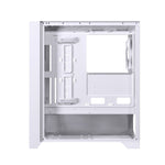 Caja ordenador gaming Einarex p600 core ATX cristal templado blanca