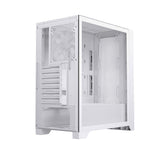 Caja ordenador gaming Einarex p600 core ATX cristal templado blanca