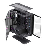 Caja ordenador gaming Einarex z1k RGB ATX cristal templado negra