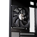 Caja ordenador gaming Einarex pm300 core mATX cristal templado negra