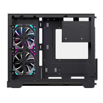 Caja ordenador gaming Einarex sm300 RGB mATX cristal templado negra