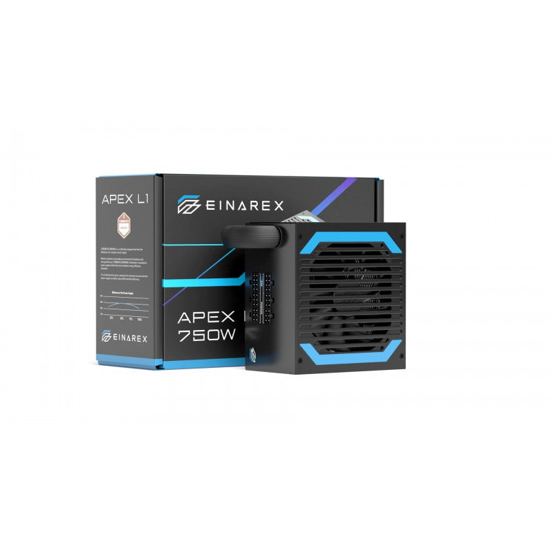 Fuente alimentacion Einarex apex l1 ATX 750w negra