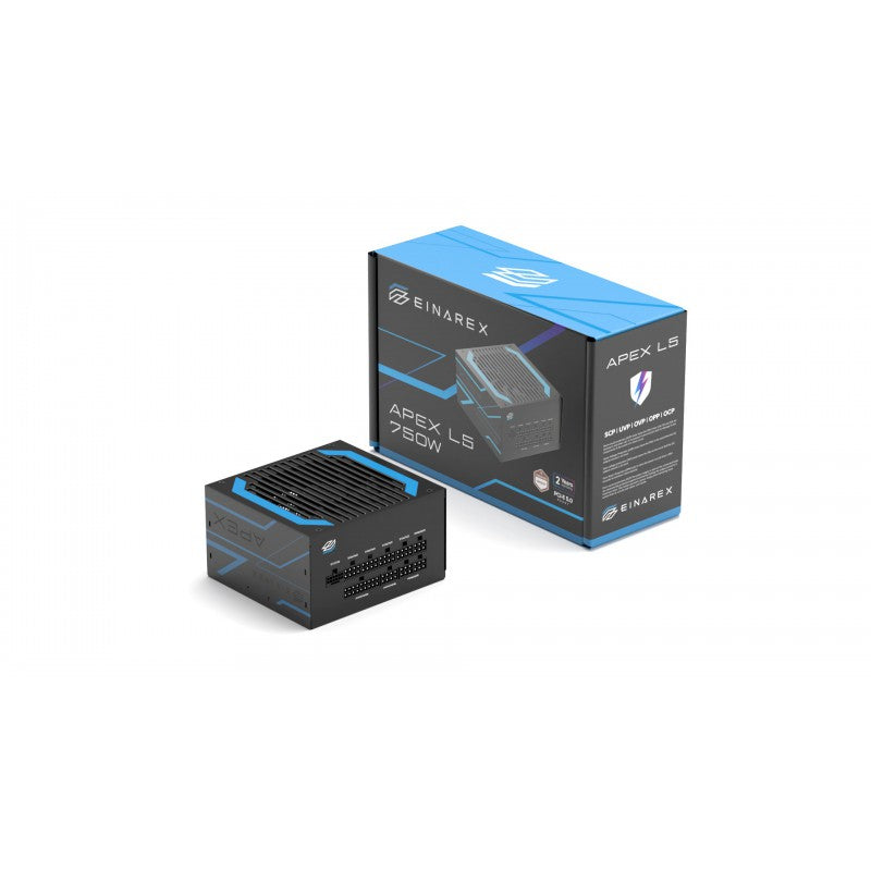 Fuente alimentacion Einarex apex l5 gaming ATX 750w