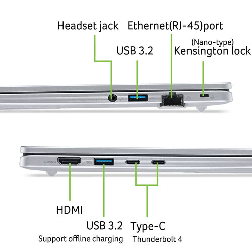 Portatil Acer travelmate p2 14 tmp214 - 77 u7 - 356h · 16GB · SSD 512GB · 14 pulgadas FHD · W11P