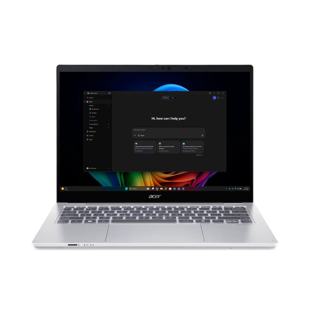 Portatil Acer travelmate p4 spin 14 AI tmp414rn - 56 u5 - 325 · 16GB · SSD 512GB · 14 pulgadas fhd+ · W11P