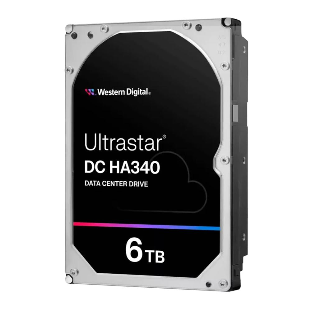 Disco duro interno HDD wd western digital ultrastar dc ha340 6TB 3.5 pulgadas SATA 6GB - s 7200rpm 256MB