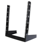 Rack sobremesa marco abierto startech 12u 19 pulgadas max 50kg