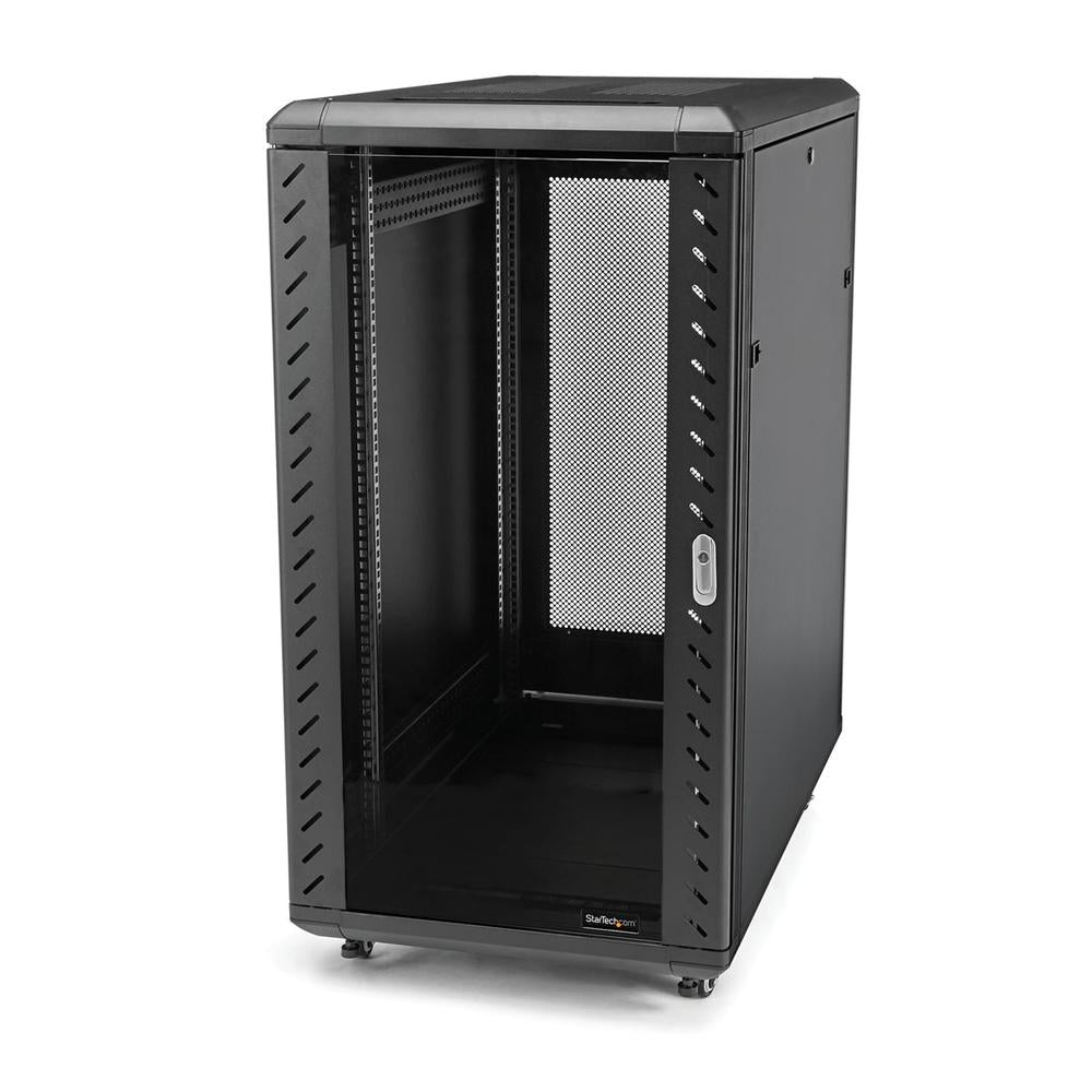 Armario rack empresarial sin ensamblar startech 18u 19 pulgadas