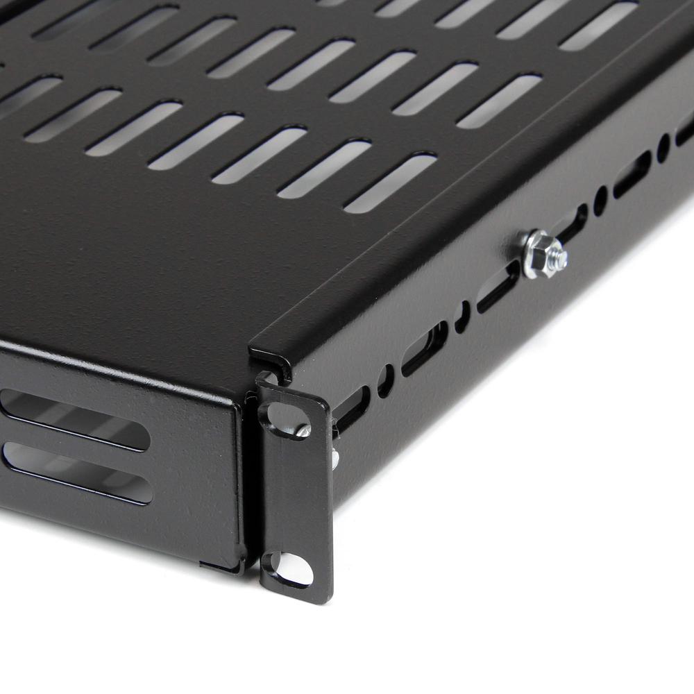 Estante ajustable para rack startech 1u 19 pulgadas max 80kg