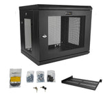 Armario rack pared startech 9u 19 pulgadas