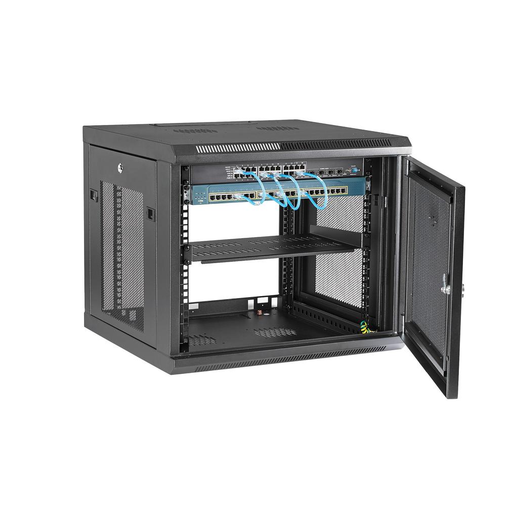 Armario rack pared startech 9u 19 pulgadas