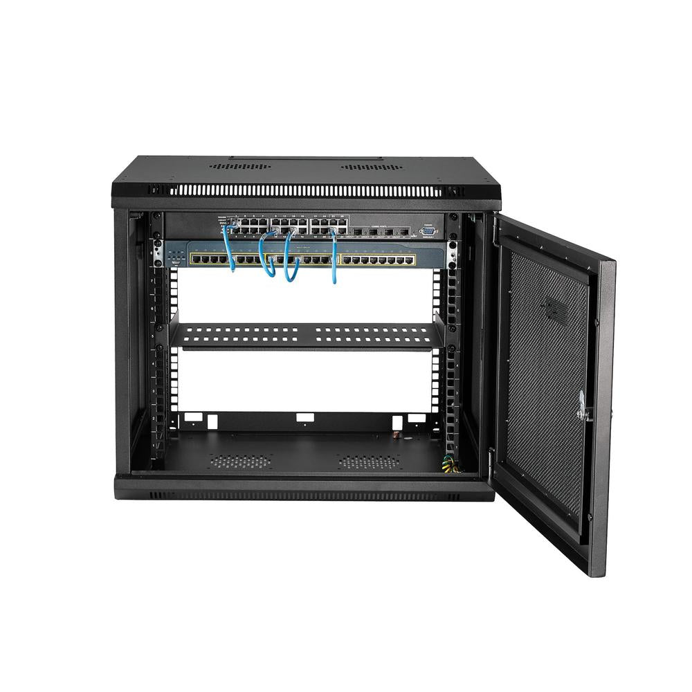 Armario rack pared startech 9u 19 pulgadas