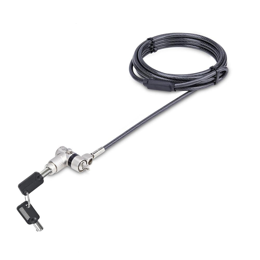 Cable seguridad startech 3 en 1 para portatil 1.8m
