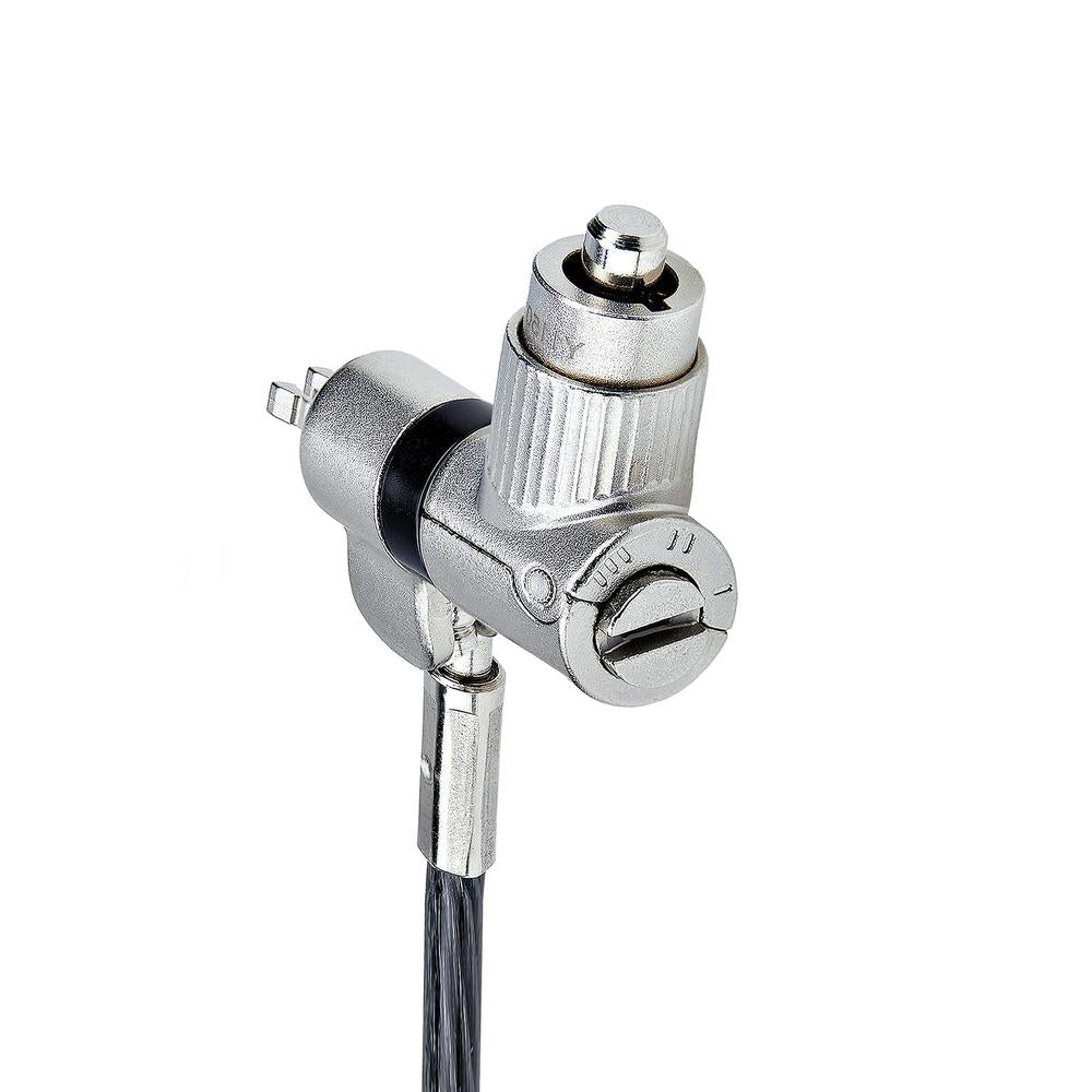 Cable seguridad startech 3 en 1 para portatil 1.8m