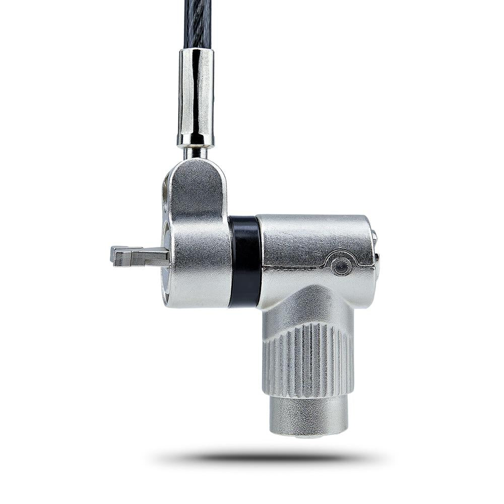 Cable seguridad startech 3 en 1 para portatil 1.8m
