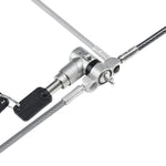 Cable seguridad startech 3 en 1 para portatil 1.8m