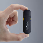 Llave de bloqueo USB tipo a startech 4 tapones