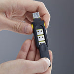 Llave de bloqueo USB tipo a startech 4 tapones