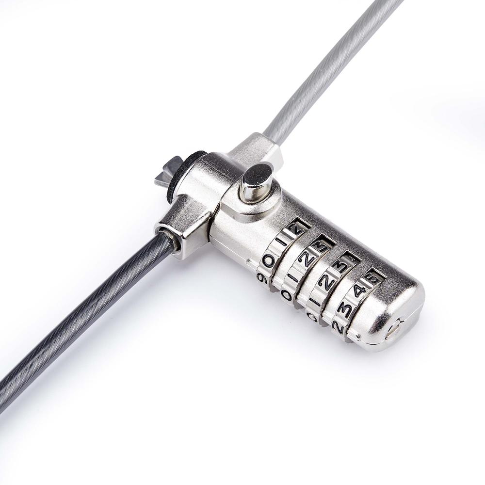 Cable seguridad startech combinacion para portatil 1.5m