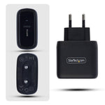 Cargador pared startech 65w 1x USB tipo c negro